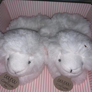 doudou et compagnie lamb comforter